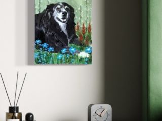 Pet Portrait by Hannah Finch Free Range Artist2