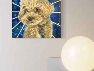 Pet Portrait by Hannah Finch Free Range Artist3